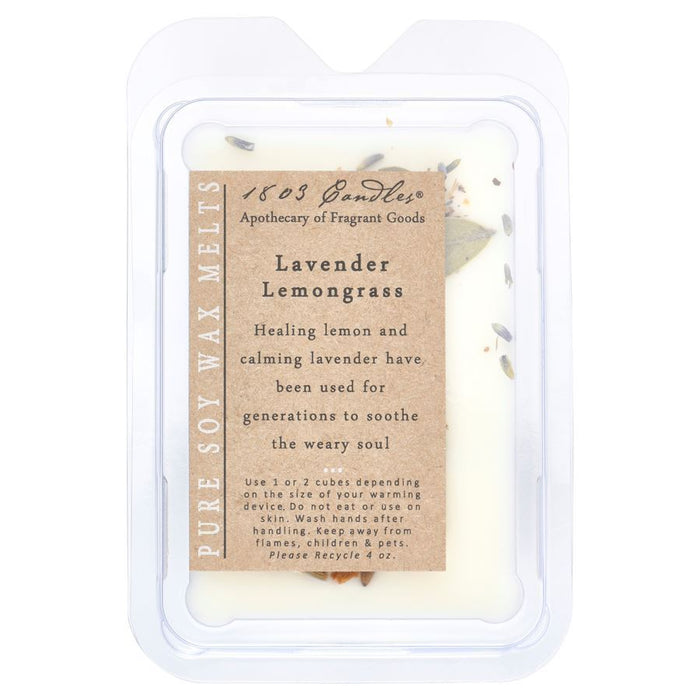 1803 Wax Melters - Lavender Lemongrass - 4 oz. Pure Soy Wax