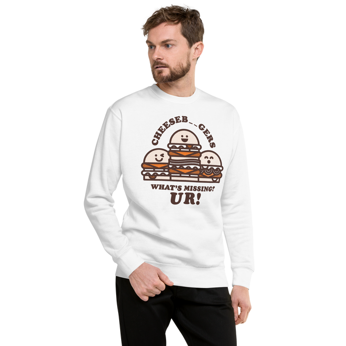 CHEESEB--GERS Unisex Premium Sweatshirt