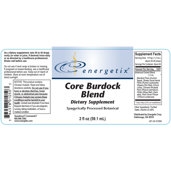 Core Burdock Blend by Energetix