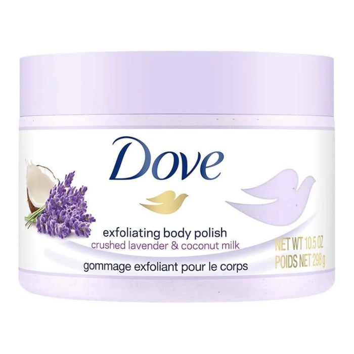 Dove Exfoliating Body Polish Crushed Lavender & Coconut Milk 298g