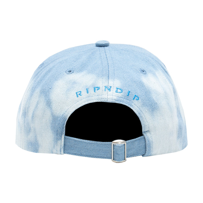 RIPNDIP Heaven / Hell Denim Dad Hat (Light Wash)