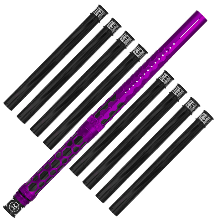 Hex PWR Barrel Kit - Purple - Black Inserts