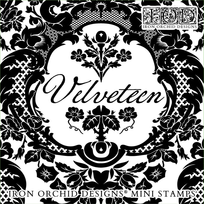 Iron Orchid Designs - Velveteen 6x6 Stamps - (4 Stamp Sheets)