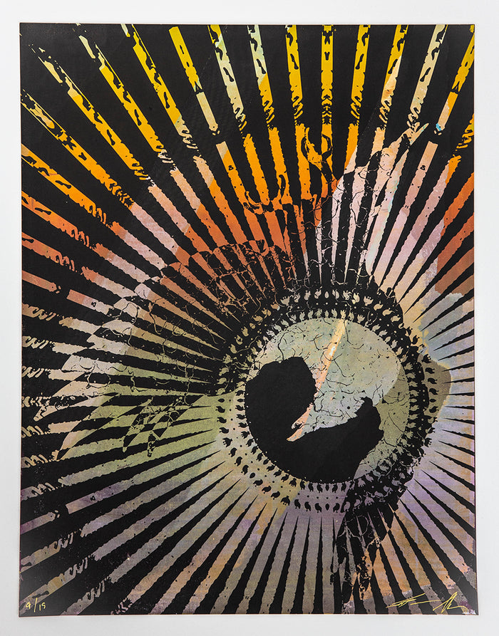 Jacob Bannon x Thomas Hooper: JBXTH IV Monoprint #04