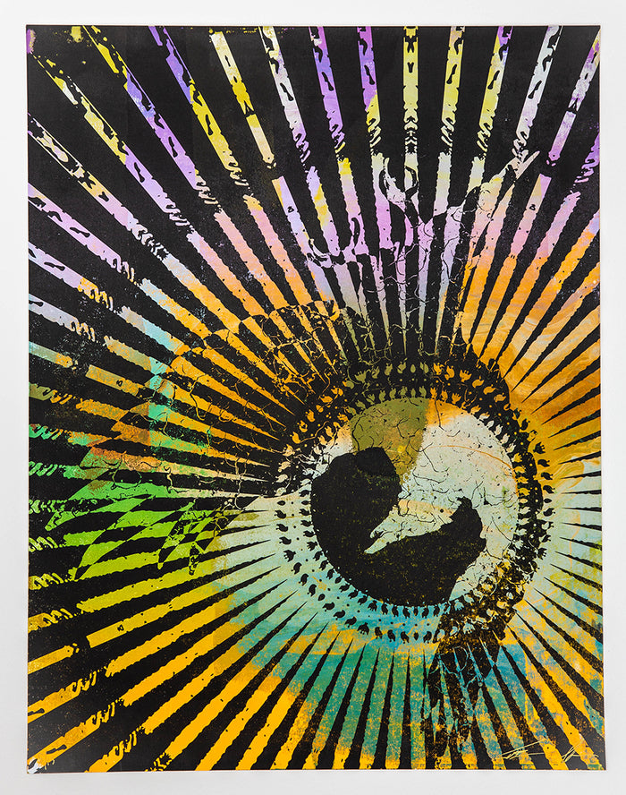 Jacob Bannon x Thomas Hooper: JBXTH IV Monoprint #05
