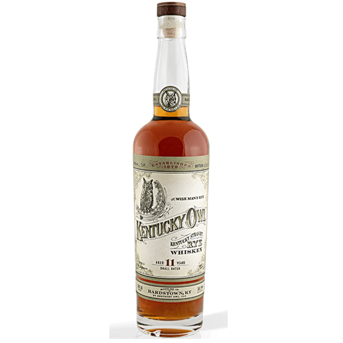 Kemtucky Owl 11 year Straight Rye Whiskey Batch #2. 750ml