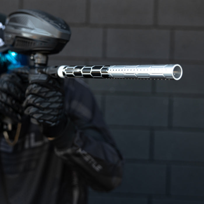 LAZR Elite Nexus Barrel Tip - Black/Silver Fade