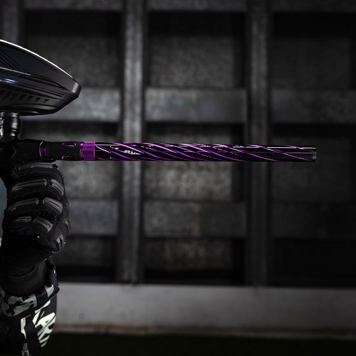 LAZR Elite Orbit Barrel Kit - 15" Dust Purple/Colored Inserts - Cocker Threads