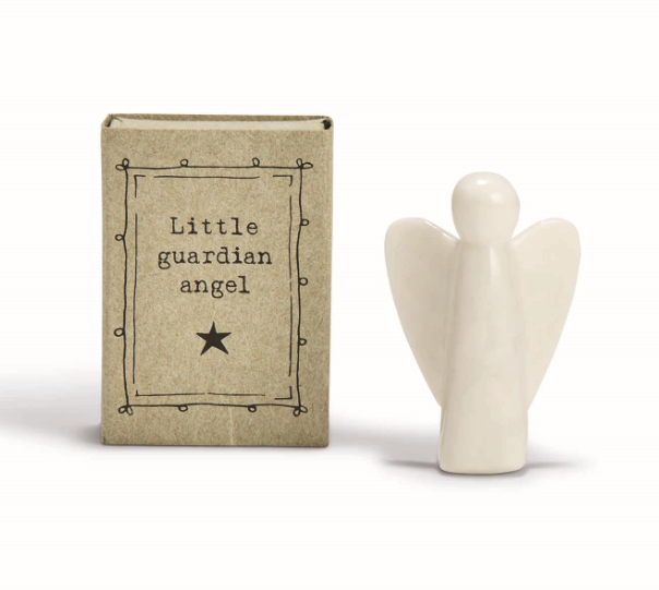 Little Guardian Angel Matchbox - Pine & Moss