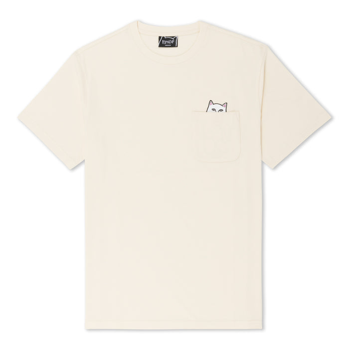 RIPNDIP Lord Nermal Pocket Tee (Natural)