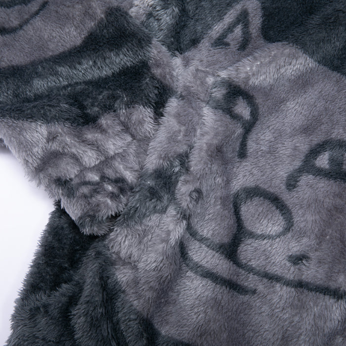 RIPNDIP Many Faces Sherpa Jacket (Charcoal)