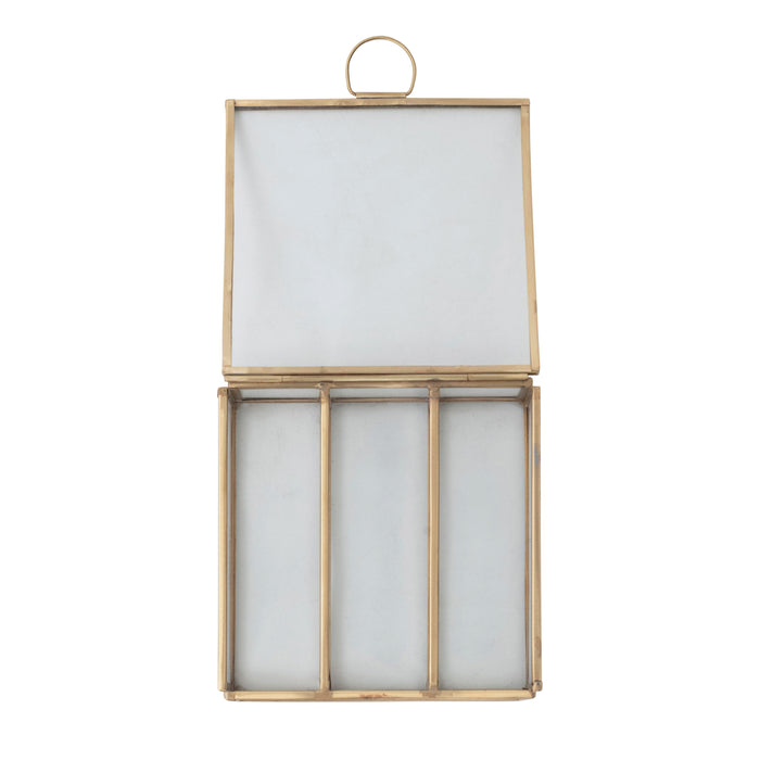Metal and Glass Box