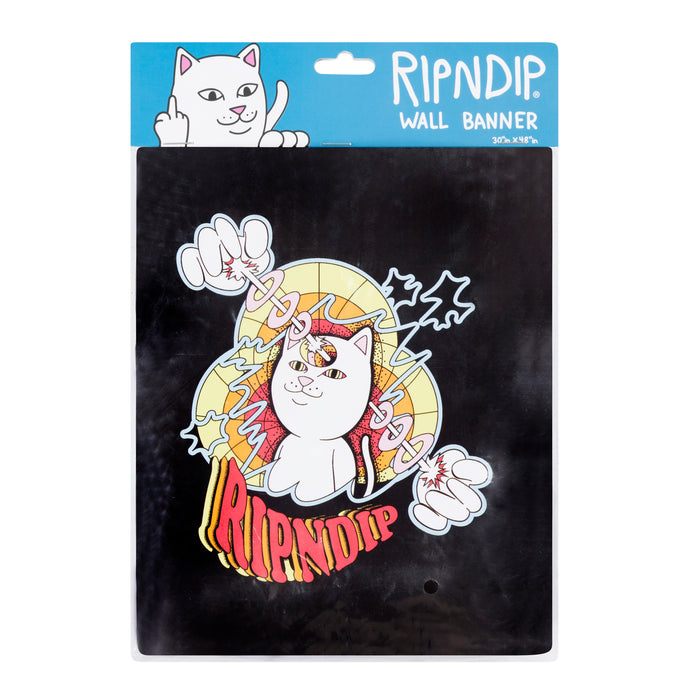 RIPNDIP Mind Control Banner (Black)