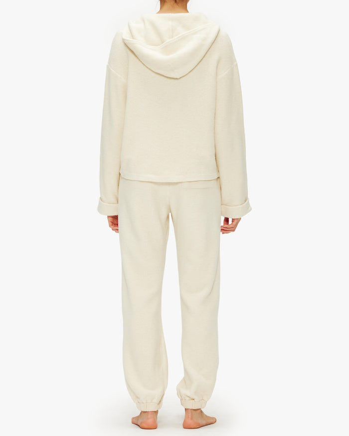 Monrow Teddy Fleece Oversized Sweatpants