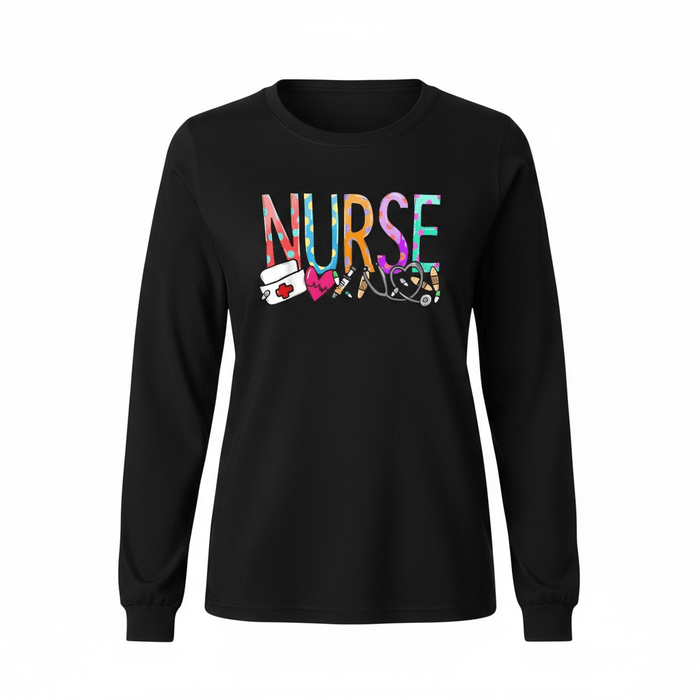 Nurse Life Shirt - Nursecaresuites - Online Healthcare Boutiqueblack nurse shirtbreathable nurse shirtcasual nurse outfit