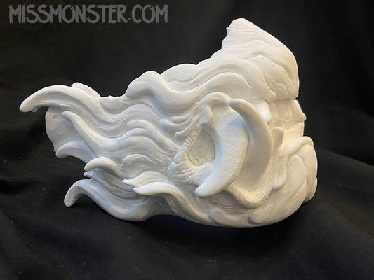 (OPENS FRIDAY AT 2PM PST) SNARL HALF MASK BLANK- *** PRE-ORDER! WILL NOT SHIP FOR 3-6 WEEKS***