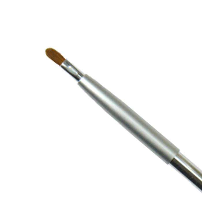 Closeup of the Retractable Lip & Shadow Brush