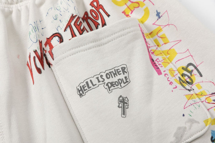 SAINT MICHAEL X Takashi Murakami Graff Sweatshort