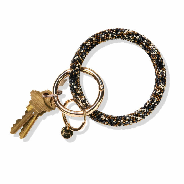 Seed Bead Key Ring