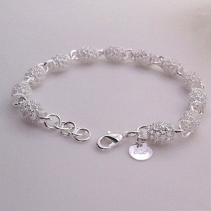 Silver Plated Bracelet Chain Bracelet