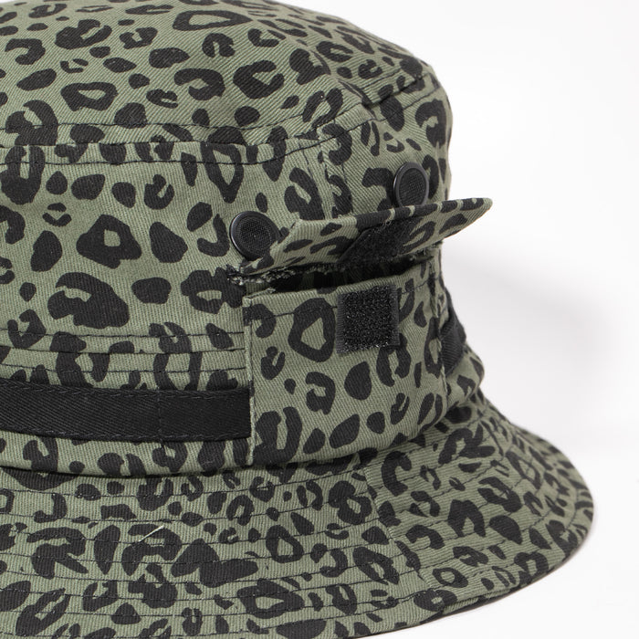 RIPNDIP Spotted Cotton Twill Bucket Hat (Olive)