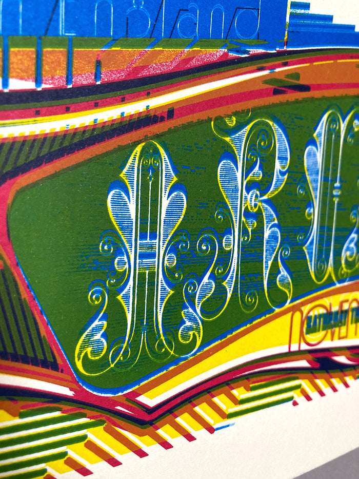 Test Print: Arcade Fire - London 2007 (RAER)