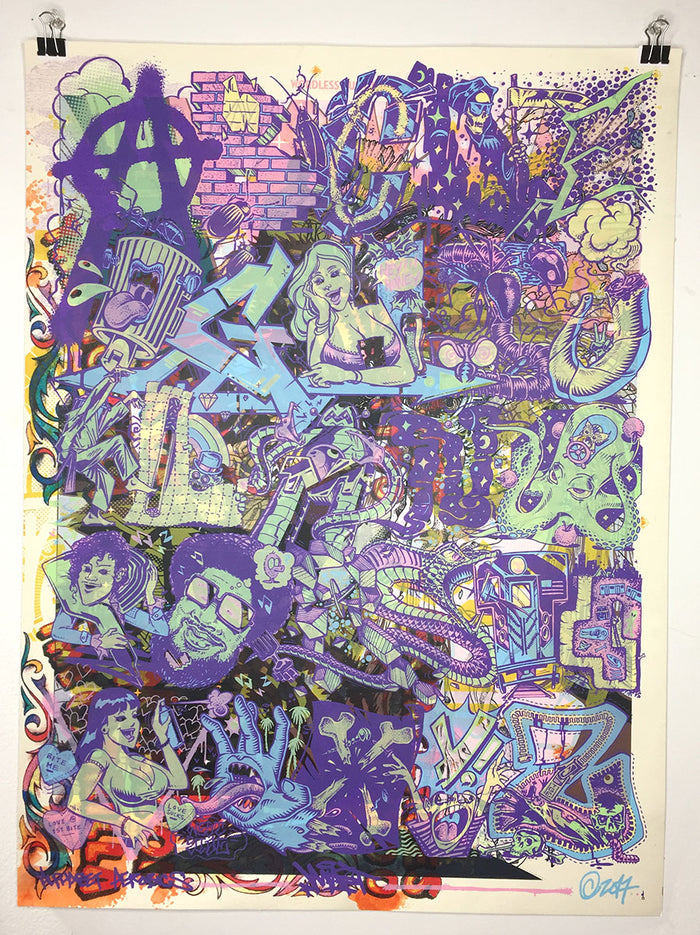 Test Print: Mast Alphabet Aerobics