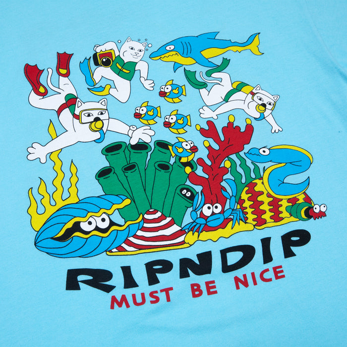 RIPNDIP Under The Sea Tee (Baby Blue)