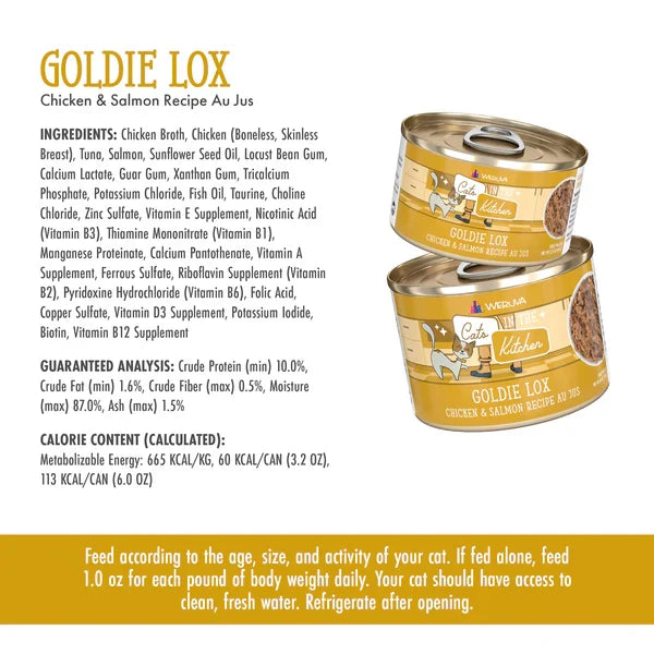 Weruva Cats in the Kitchen Goldie Lox Cat Food