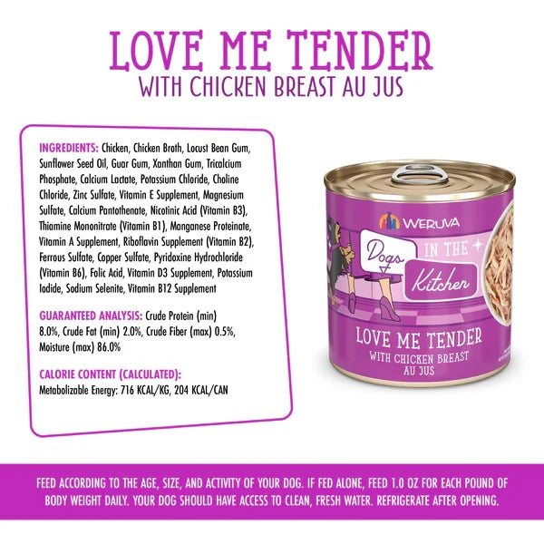 Weruva Dogs In The Kitchen Love Me Tender