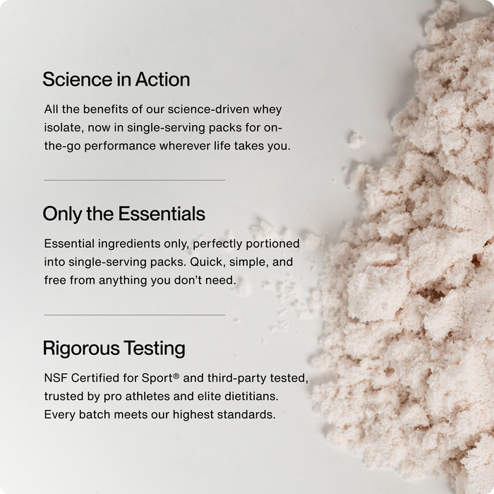 Whey Protein Isolate 10-Travel Packs