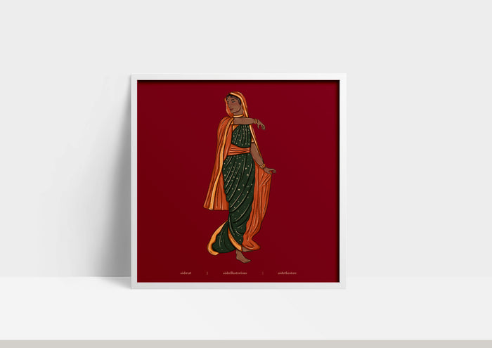 Woman of Old India 1