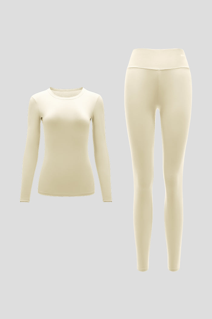 Milk White / S / Top – Light Warmth