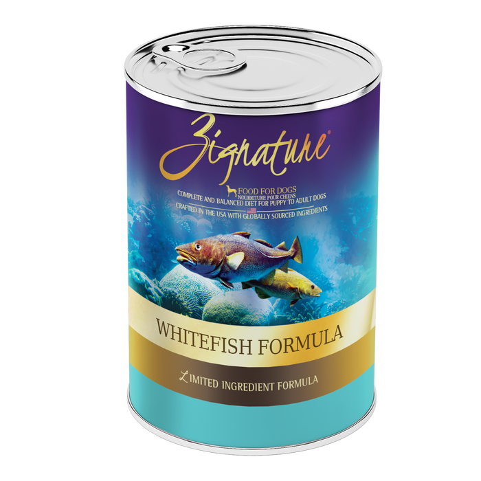 Zignature Whitefish Formula Canned Dog Food