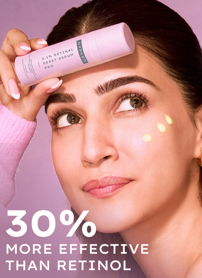 Hyphen 0.1% Retinal Reset Serum PRO - back-of-pack ingredients panel