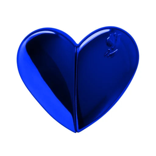 0.85 oz (25 ml) Blue Plastic Heart-Shaped Perfume Bottle - World of Aromas