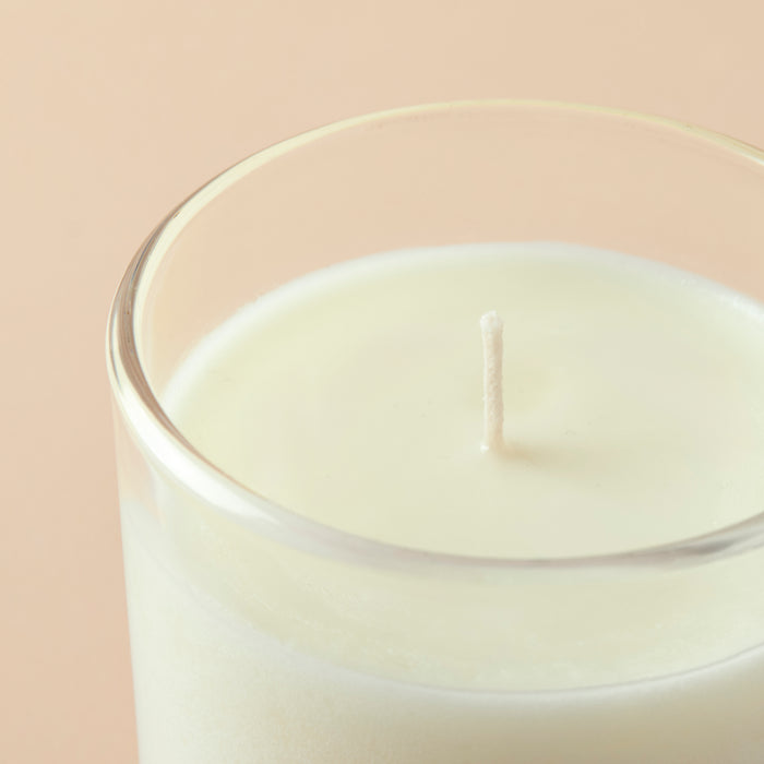 10 oz Clear Glass Tumbler Jar - close-up