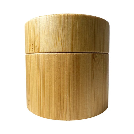 1.76 oz (50 g) Bamboo Double Wall Cosmetic Jar - World of Aromas
