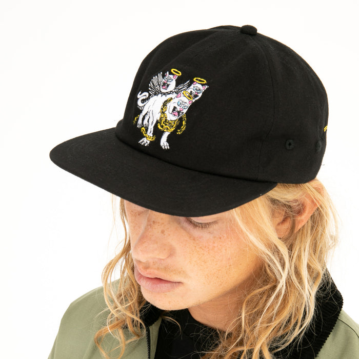RIPNDIP 3 Heads Strapback (Black)