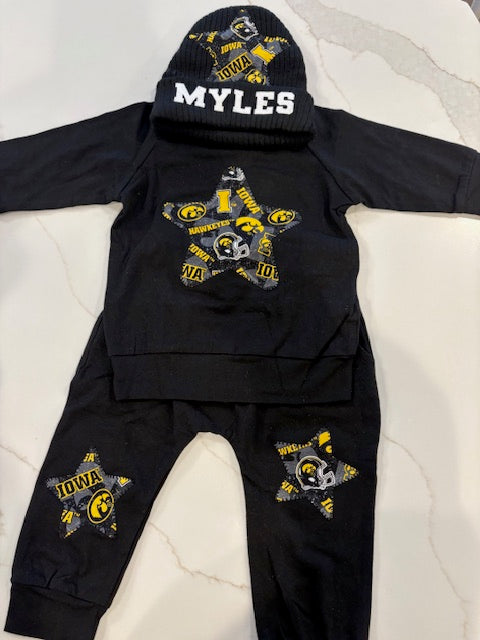 3-Piece Custom Sweat Outfit