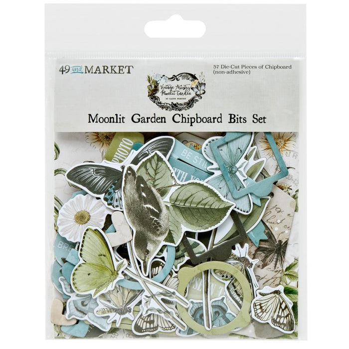 49 And Market Chipboard Set - Moonlit Garden Collection