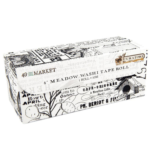 49 And Market Curators Essential 4" Washi Tape Roll - Meadow