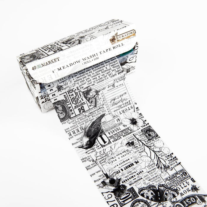49 And Market Curators Essential 4" Washi Tape Roll - Meadow