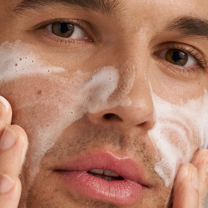 acne clearing skin wash model