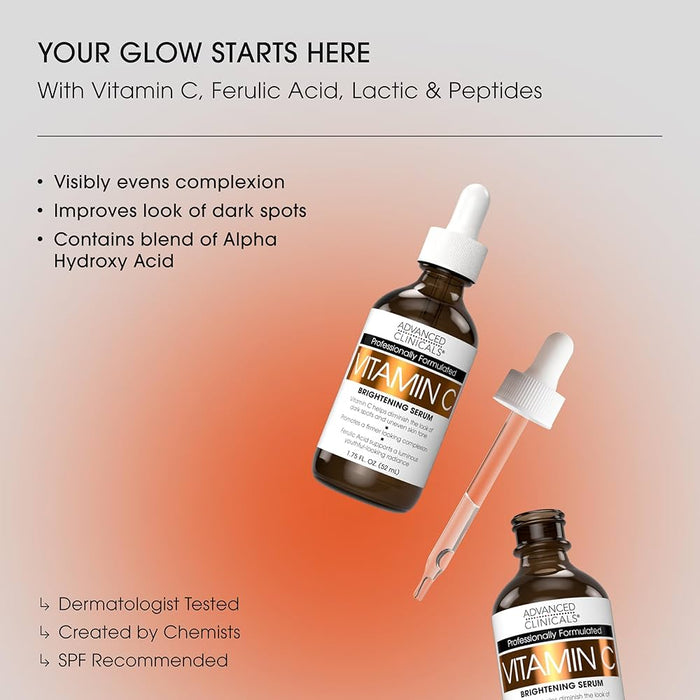 ADVANCED CLINICALS Vitamin C Anti-Aging Serum سيروم الفيتامين سي من ادفانسد كلينيكالز