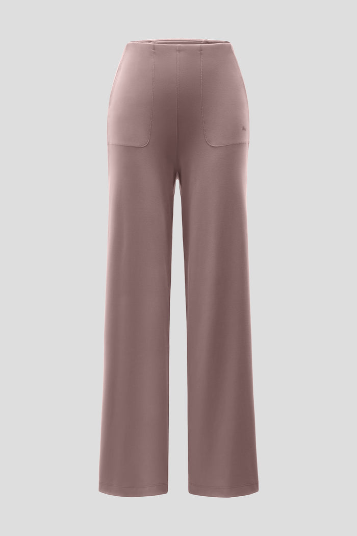 women’s high-stretch sculpting outdoor pants #color_dusty rose