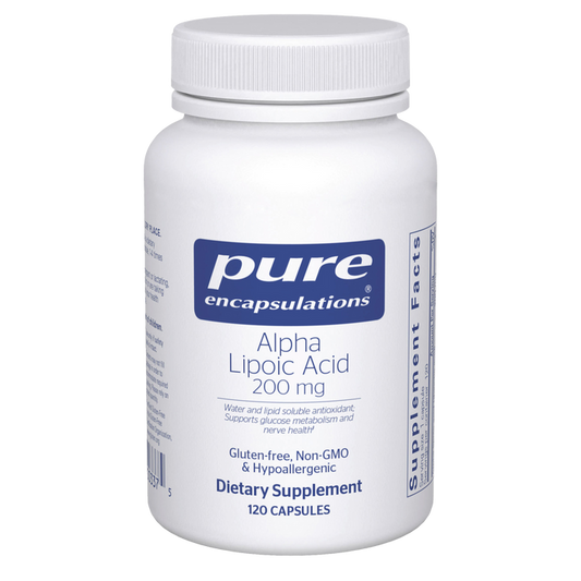 Alpha Lipoic Acid 200 mg 120 Capsules by Pure Encapsulations