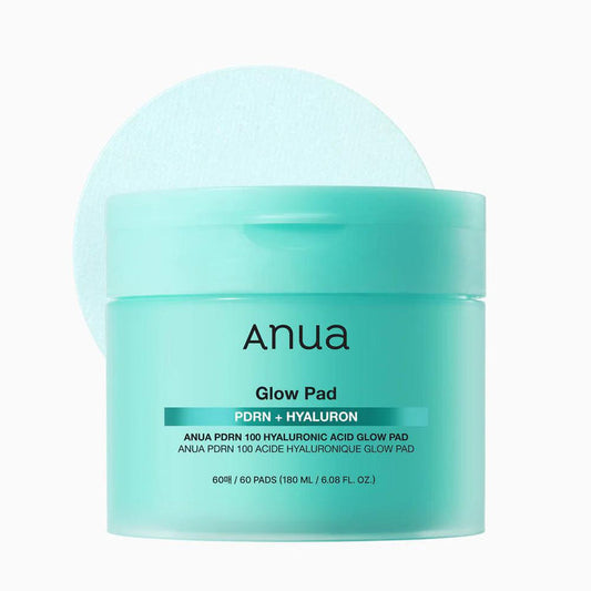 ANUA PDRN 100 Hyaluronic Acid Glow Pad 60 pads