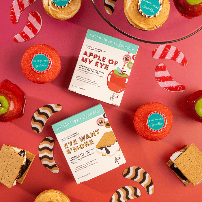 patchology sprinkles exclusive eye patches apple of my eye and eye want s'more