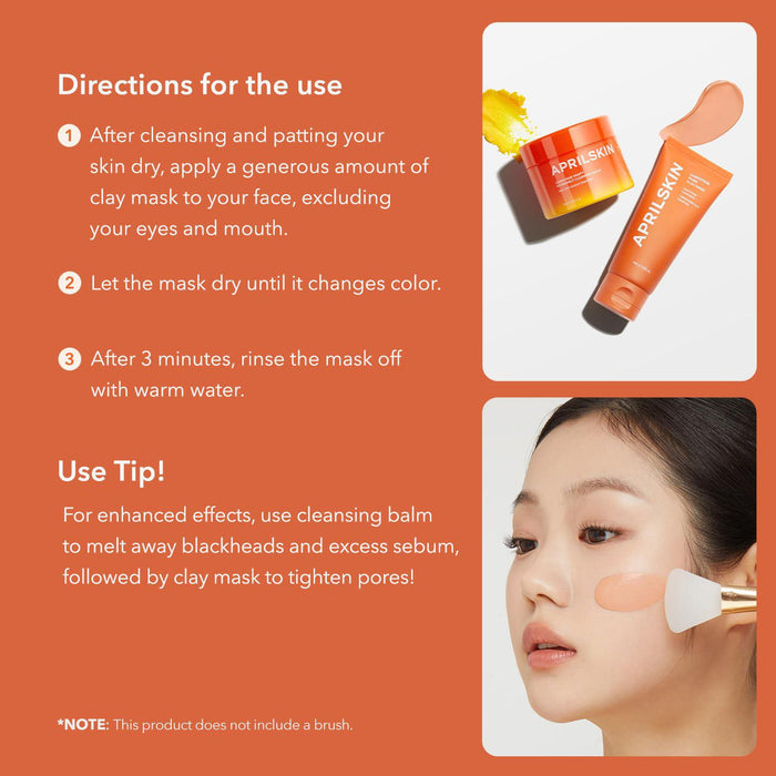 APRILSKIN Carrotene Pore Clay Mask 100 g